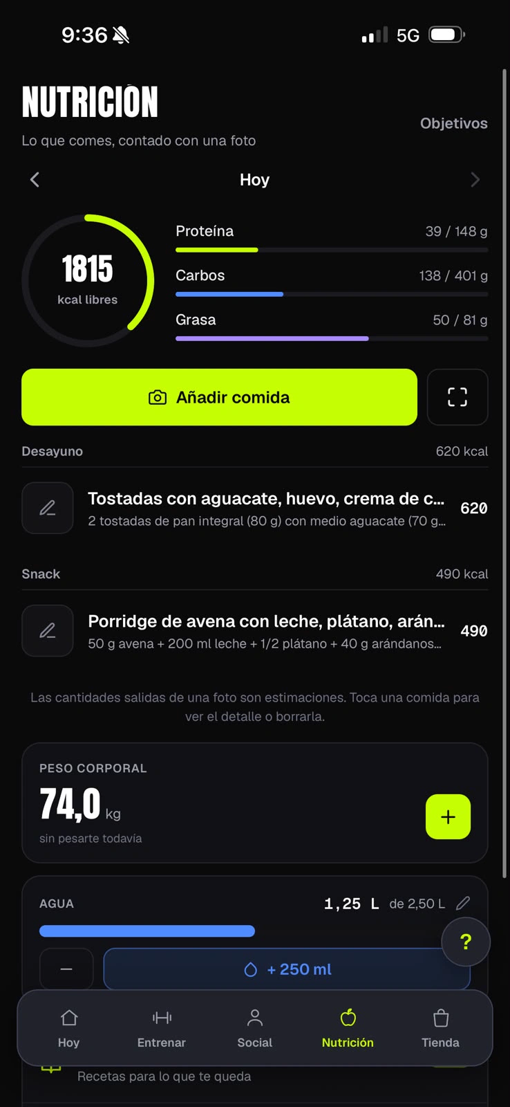 Nutrición
